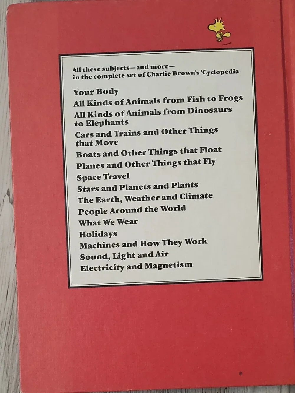 Charlie Brown's 'Cyclopedia Volume 15 - Red Hardcover Book